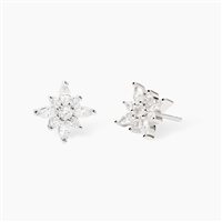 Orecchini Mabina Donna Stella Polare in Argento Zirconia 563924 - 563924